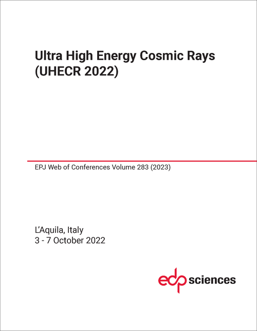 ULTRA HIGH ENERGY COSMIC RAYS. 2022. (UHECR 2022)