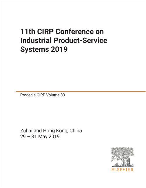 INDUSTRIAL PRODUCT-SERVICE SYSTEMS CIRP CONFERENCE. 11TH 2019.