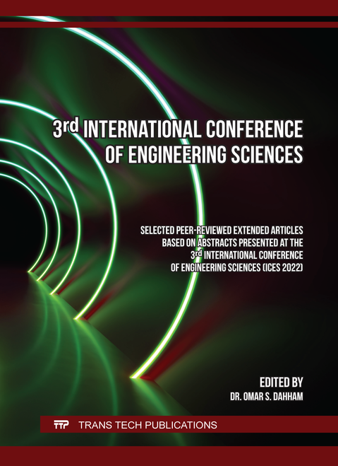 ENGINEERING SCIENCES. INTERNATIONAL CONFERENCE. 3RD 2022. (ICES 2022)