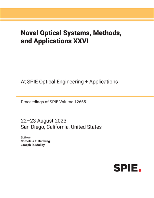 NOVEL OPTICAL SYSTEMS, METHODS, AND APPLICATIONS XXVI