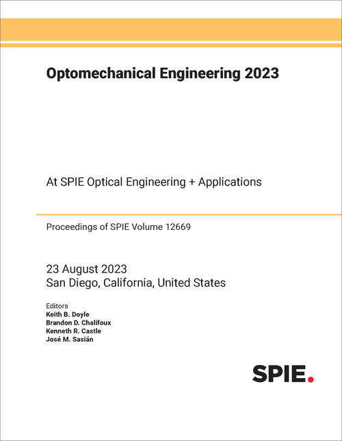 OPTOMECHANICAL ENGINEERING 2023