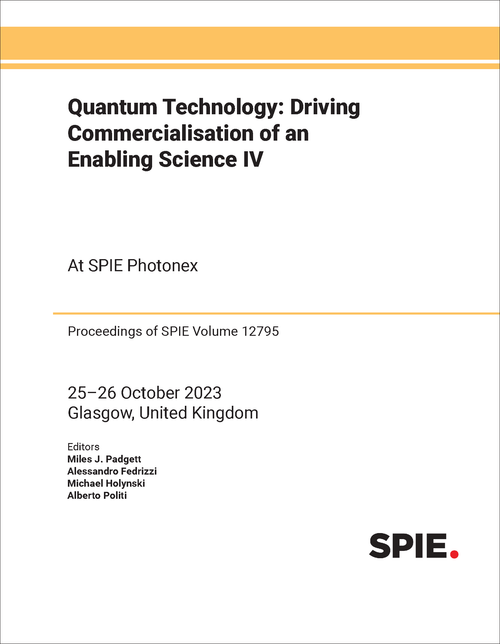 QUANTUM TECHNOLOGY: DRIVING COMMERCIALISATION OF AN ENABLING SCIENCE IV