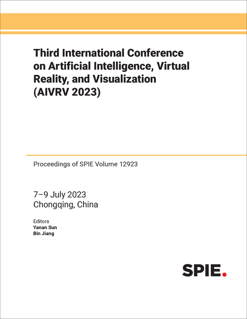 THIRD INTERNATIONAL CONFERENCE ON ARTIFICIAL INTELLIGENCE, VIRTUAL REALITY, AND VISUALIZATION (AIVRV 2023)