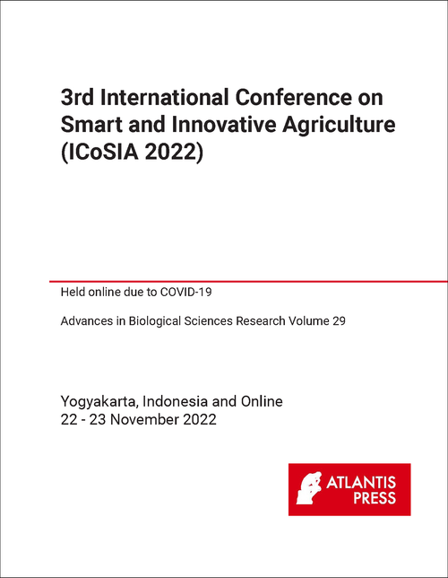 SMART AND INNOVATIVE AGRICULTURE. INTERNATIONAL CONFERENCE. 3RD 2022. (ICOSIA 2022)