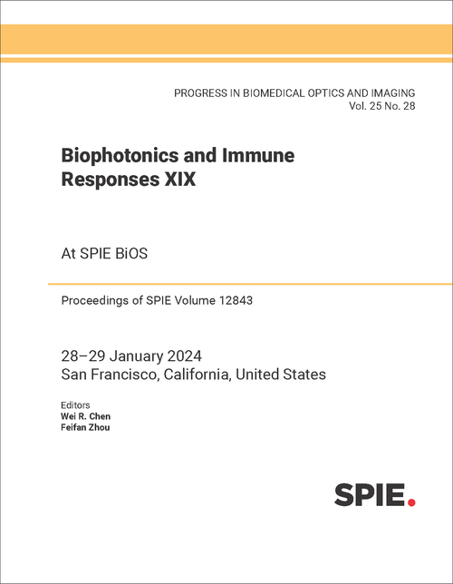 BIOPHOTONICS AND IMMUNE RESPONSES XIX