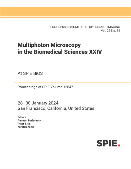 MULTIPHOTON MICROSCOPY IN THE BIOMEDICAL SCIENCES XXIV