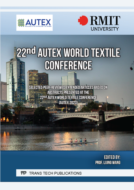 AUTEX WORLD TEXTILE CONFERENCE. 22ND 2023. (AUTEX 2023)