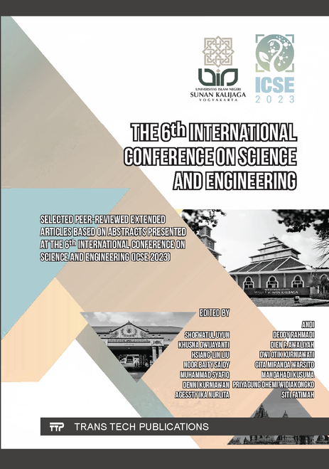 SCIENCE AND ENGINEERING. INTERNATIONAL CONFERENCE. 6TH 2023. (ICSE 2023) (EXTENDED ARTICLES)