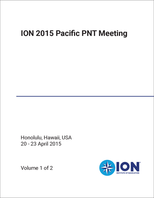 PACIFIC PNT MEETING. ION. 2015. (2 VOLS)