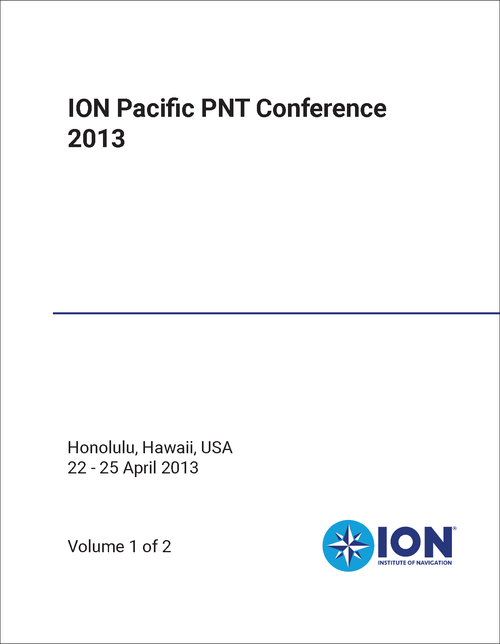 PACIFIC PNT CONFERENCE. ION. 2013. (2 VOLS)