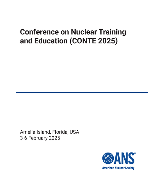 NUCLEAR TRAINING AND EDUCATION. CONFERENCE. 2025. (CONTE 2025)