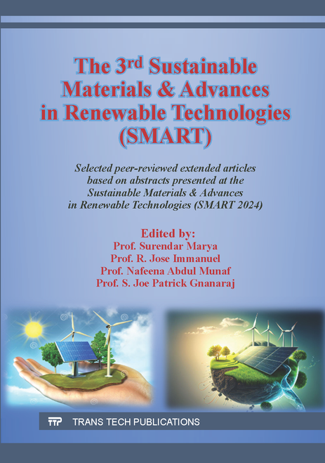 SUSTAINABLE MATERIALS AND ADVANCES IN RENEWABLE TECHNOLOGIES. 3RD 2024. (SMART 2024)