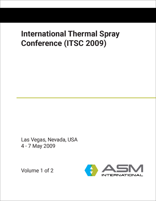 THERMAL SPRAY CONFERENCE. INTERNATIONAL. 2009. (ITSC 2009) (2 VOLS)