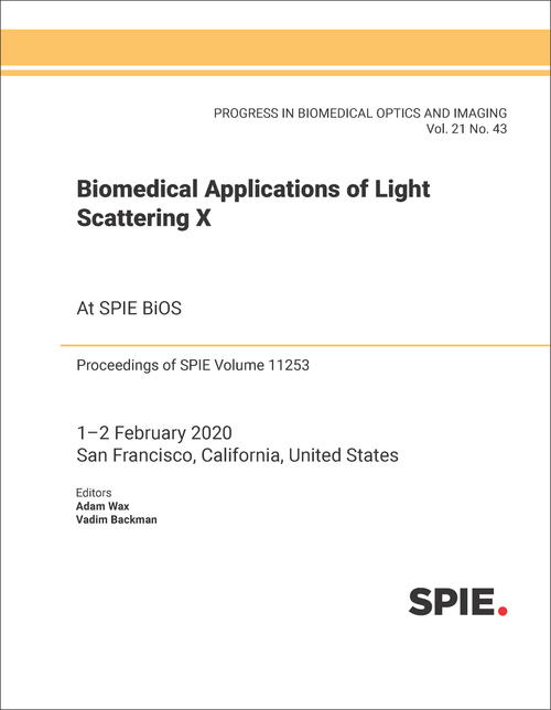 BIOMEDICAL APPLICATIONS OF LIGHT SCATTERING X