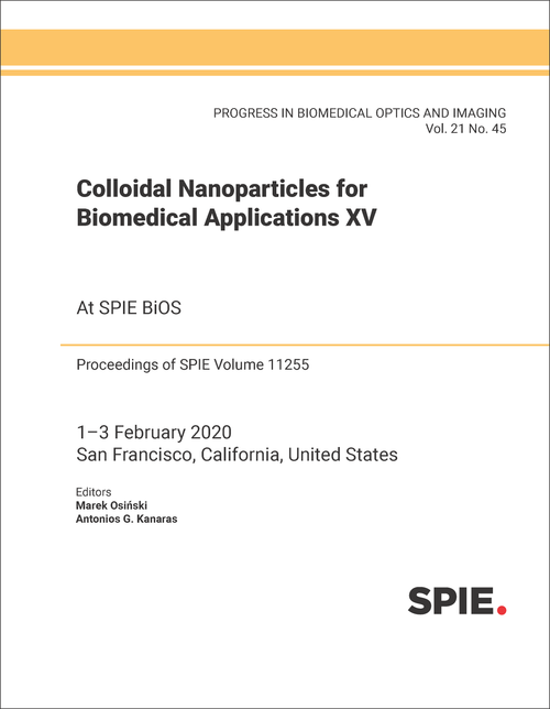 COLLOIDAL NANOPARTICLES FOR BIOMEDICAL APPLICATIONS XV