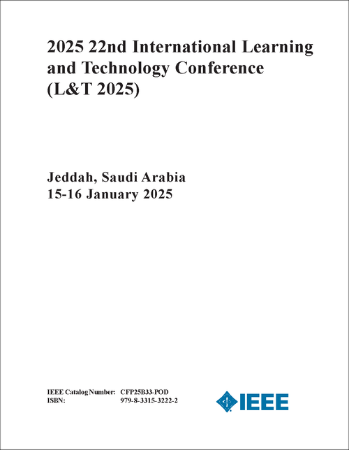 LEARNING AND TECHNOLOGY CONFERENCE. INTERNATIONAL. 22ND 2025. (L&T 2025)