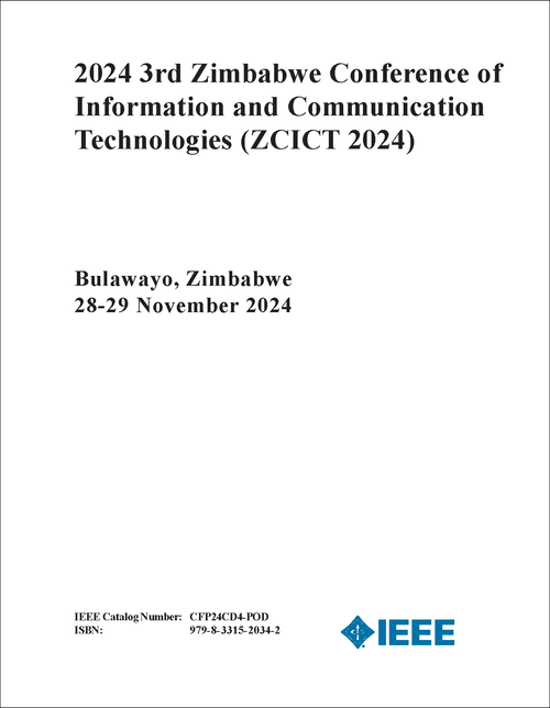 INFORMATION AND COMMUNICATION TECHNOLOGIES. ZIMBABWE CONFERENCE. 3RD 2024. (ZCICT 2024)