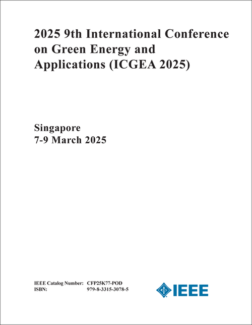 GREEN ENERGY AND APPLICATIONS. INTERNATIONAL CONFERENCE. 9TH 2025. (ICGEA 2025)