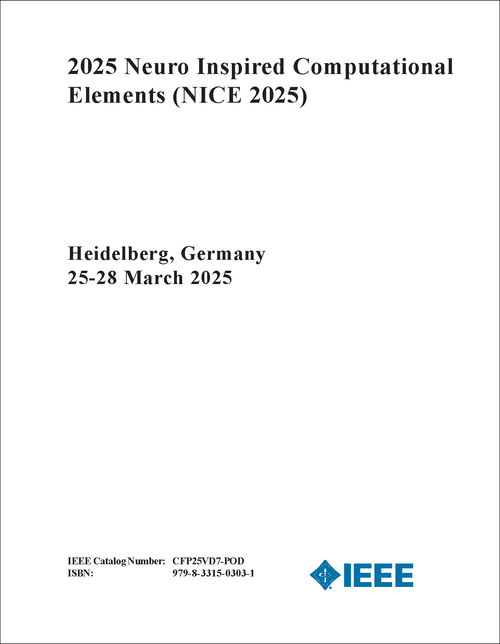 NEURO INSPIRED COMPUTATIONAL ELEMENTS. 2025. (NICE 2025)