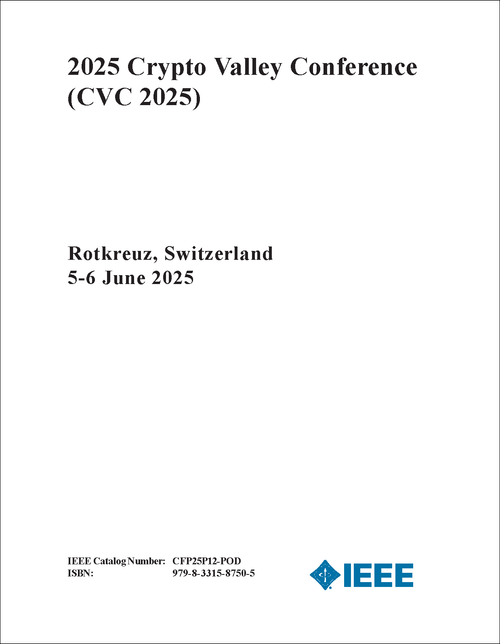 CRYPTO VALLEY CONFERENCE. 2025. (CVC 2025)