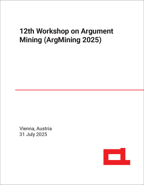ARGUMENT MINING. WORKSHOP. 12TH 2025. (ArgMining 2025)