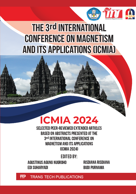 MAGNETISM AND ITS APPLICATIONS. INTERNATIONAL CONFERENCE. 3RD 2024. (ICMIA 2024) (EXTENDED ARTICLES)