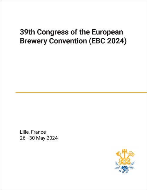 EUROPEAN BREWERY CONVENTION. CONGRESS. 39TH 2024. (EBC 2024)