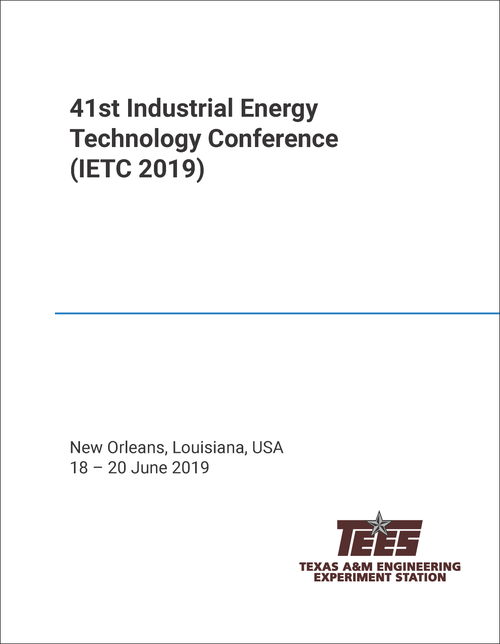 INDUSTRIAL ENERGY TECHNOLOGY CONFERENCE. 41ST 2019. (IETC 2019)