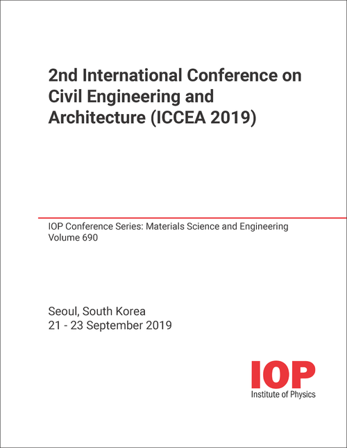 CIVIL ENGINEERING AND ARCHITECTURE. INTERNATIONAL CONFERENCE. 2ND 2019. (ICCEA 2019)