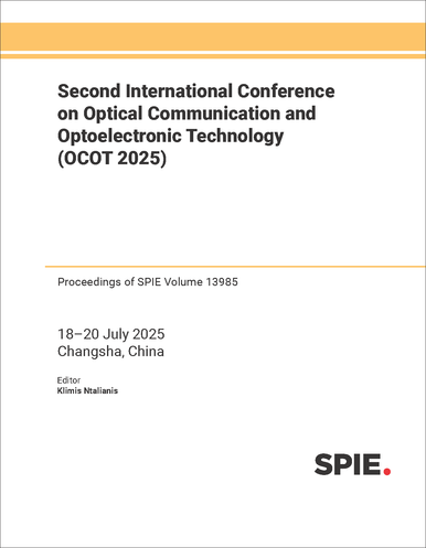Oct Conference SECOND INTERNATIONAL CONFERENCE ON OPTICAL COMMUNICATION AND ...