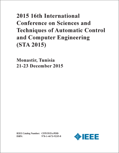 SCIENCES AND TECHNIQUES OF AUTOMATIC CONTROL AND COMPUTER ENGINEERING ...