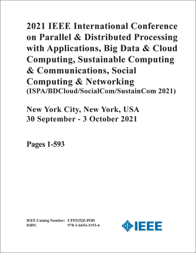 PARALLEL AND DISTRIBUTED PROCESSING WITH APPLICATIONS. IEEE INTL CONF ...