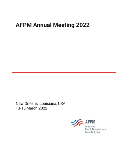 AFPM ANNUAL MEETING. 2022. - proceedings.com