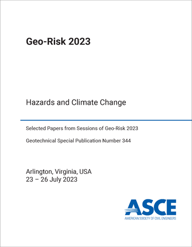GEO-RISK 2023. HAZARDS AND CLIMATE CHANGE - proceedings.com