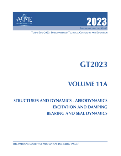 TURBO EXPO: TURBOMACHINERY TECHNICAL CONFERENCE AND EXPOSITION. 2023 ...