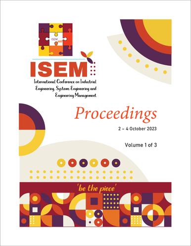 INDUSTRIAL ENGINEERING, SYSTEMS ENGINEERING AND ENGINEERING MANAGEMENT
