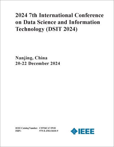 DATA SCIENCE AND INFORMATION TECHNOLOGY. INTERNATIONAL CONFERENCE. 7TH ...