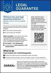 EU-Hinweis zur gesetzlichen Gewährleistung