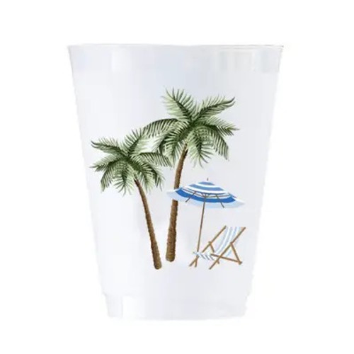 Palm Trees Shatterproof Cups