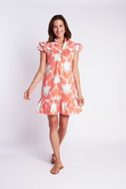 Silla Dress - Iris Salmon