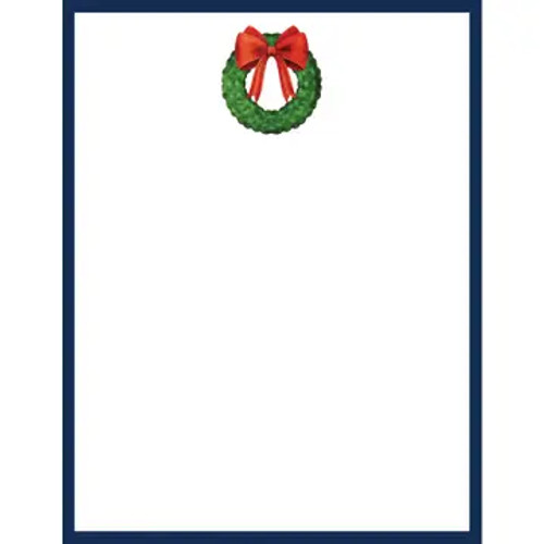 Christmas Wreath Notepad