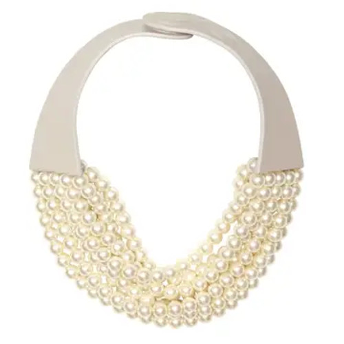 Bella Pearl Cream Necklace