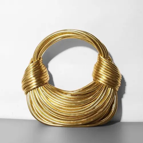 Double Knot Bag Gold