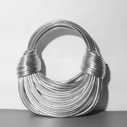 Double Knot Bag Silver