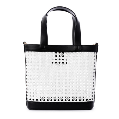 Jules Kae Alex Mini Tote - Black/White