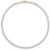 Karla Tennis Necklace Gold 16"