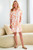 Lined Miller Dress - Coral