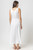 Drawcord Waist Maxi Dress - White