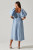 Serilda Midi Dress - Blue