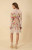 Lucille Georgette Dress - Ivory